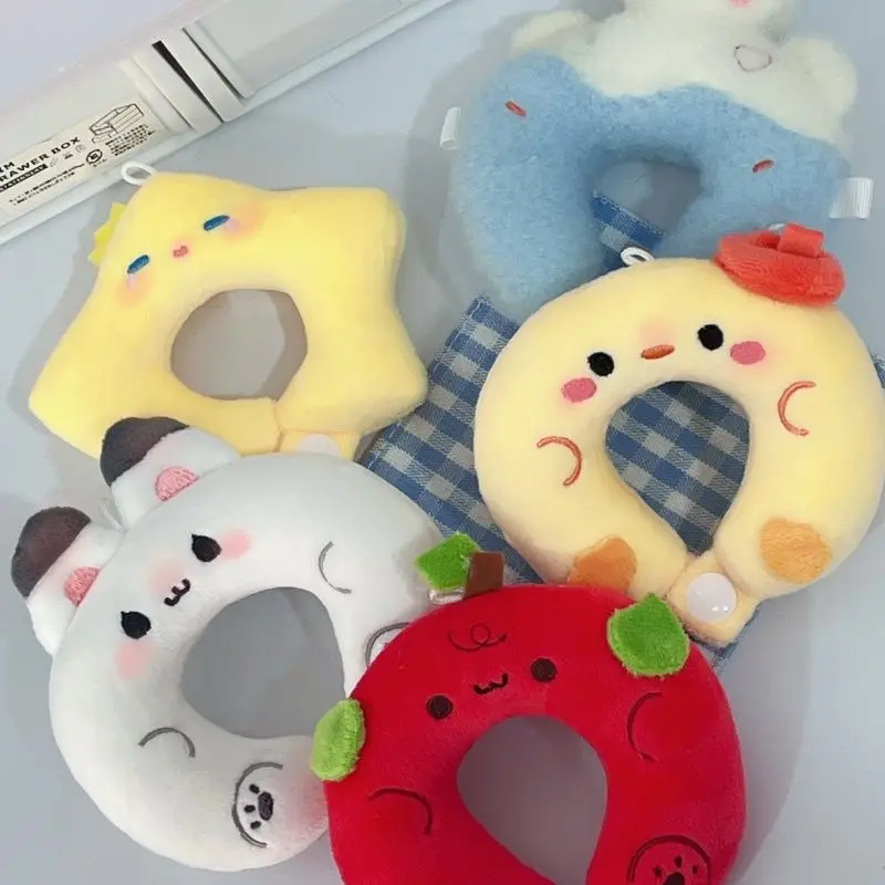 Anime Love and Deepspace Rafayel Xavier Caleb Zayne Cosplay Cartoon Cute Q-Version Plush Toys U-Shaped Pillow For Dolls 10CM