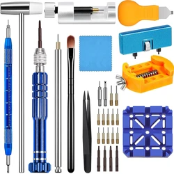 Ultimate Watch Repair Kit: Comprehensive Battery Replacement & Resizing Tool Set (31pcs)