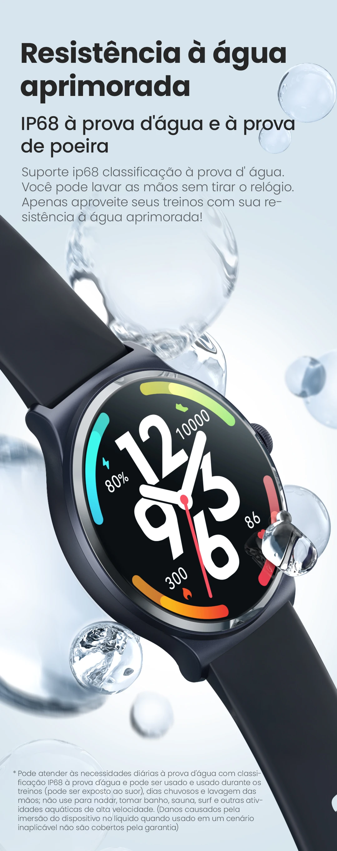 Bluetooth 5.3, 100 + Watch Faces, SpO2