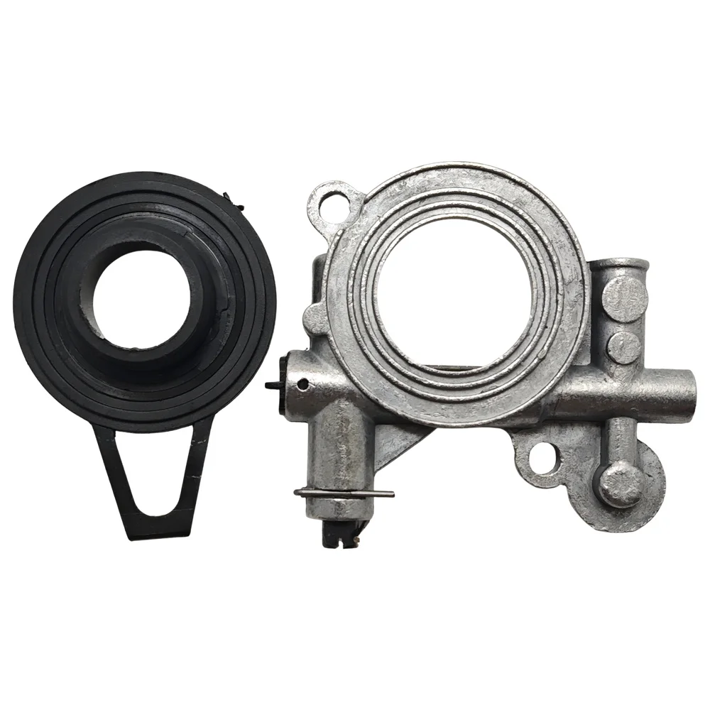 Oil Pump Oiler Complete Repair Kit For 372XP Husqvarna 365 372 371 362 Chainsaw Cap Worm Gear Sleeve Line Rubber Seal Spare Part 3