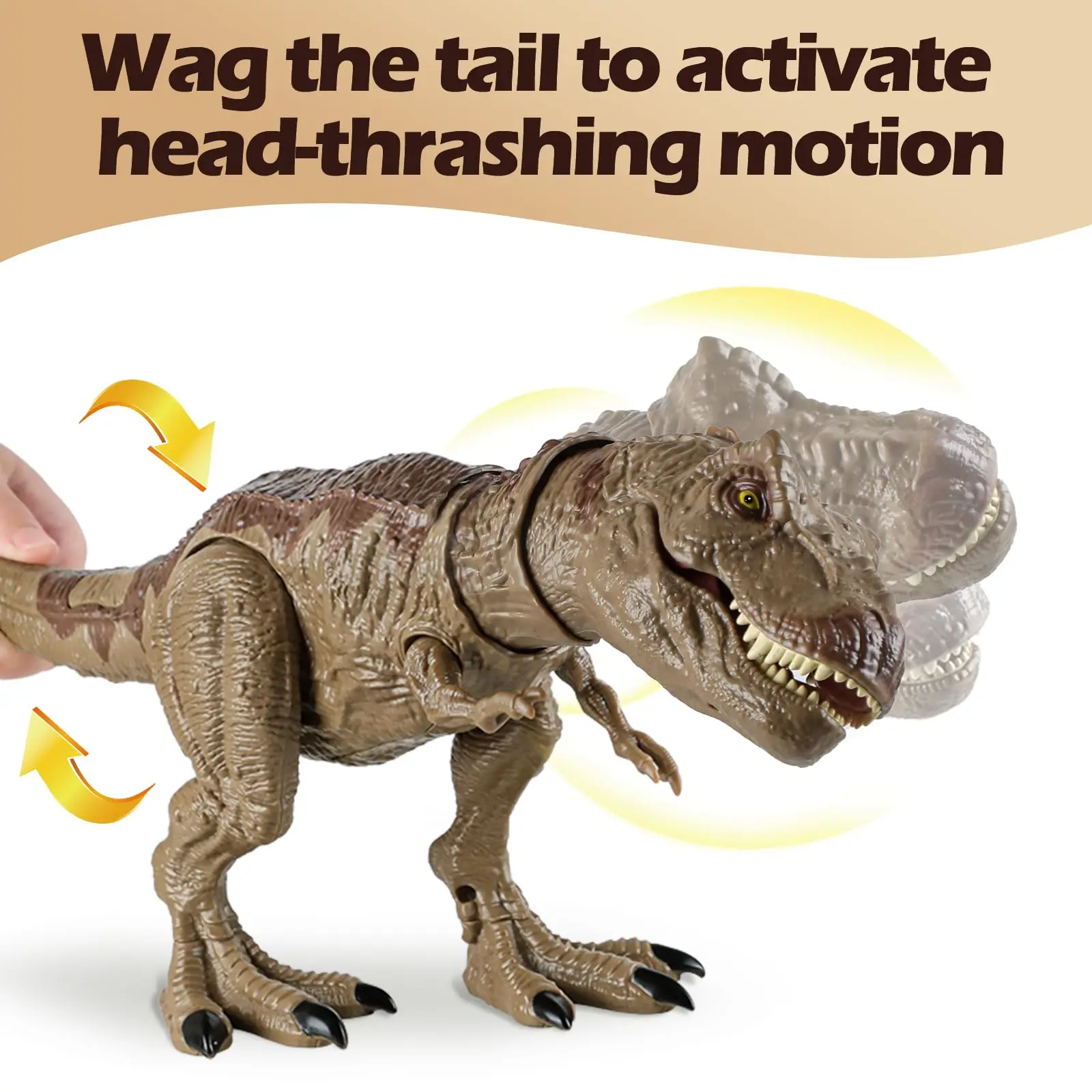 Tyrannosaurus Rex Dinosaur Toy Realistic T-Rex with