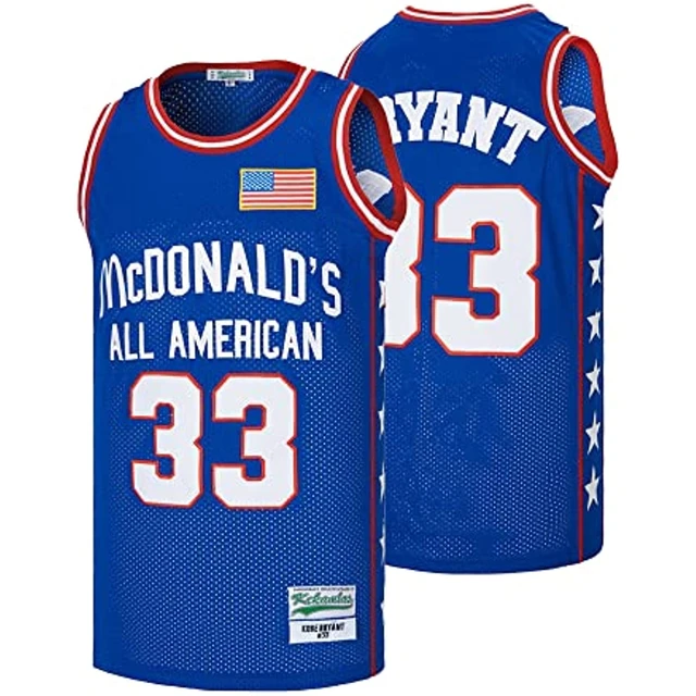 Basketball Jerseys Kobe Bryant #33 Mcdonald's All American Jersey White