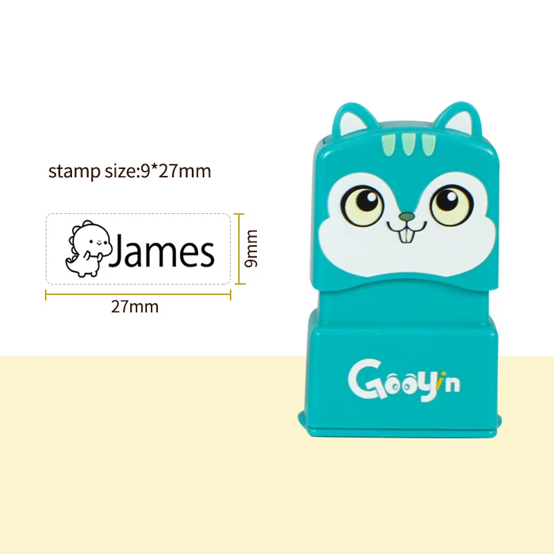 Customized Name Stamp Waterproof Toy Baby Student Clothes Chapter Wash Not Faded Children's Seal Customized Stamp Gifts Name Stamp