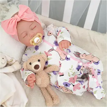 BABESIDE Reborn Baby Dolls Connie - 20 inch Soft Vinyl Realistic-Adorable Baby Doll Real Life Lifelike Baby Dolls with Complete 1