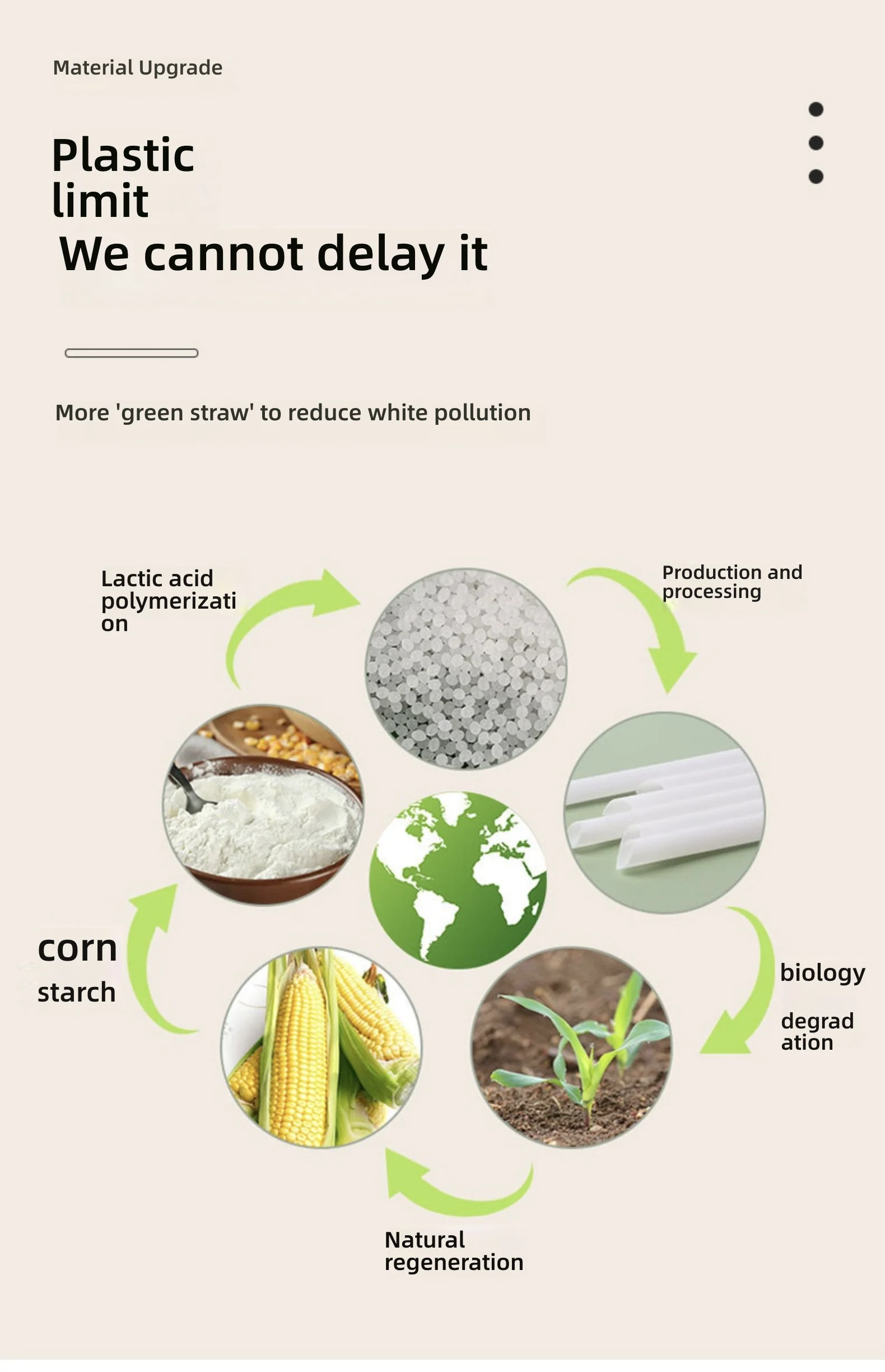 Wholesale Disposable PLA Milk Tea Straws – Flexible, large straight tube straws perfect... - SKU DPS22557 - UGI Packaging