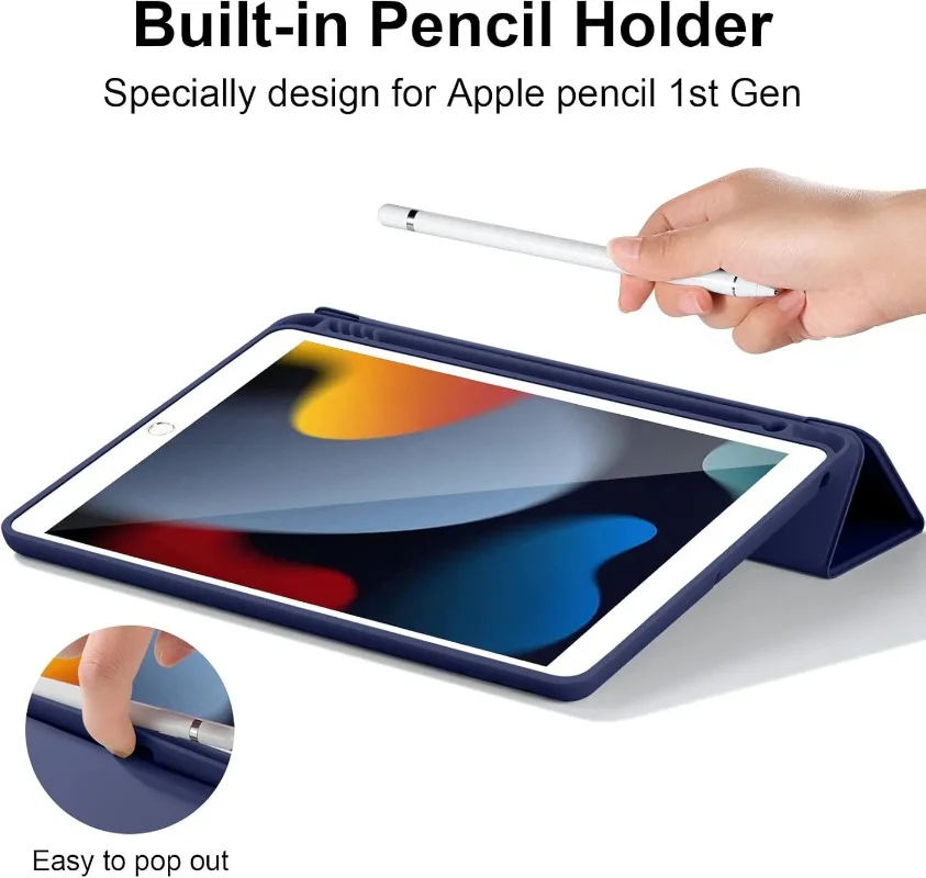 Custodia Funda IPad Di Ottava Generazione Per Apple IPad 8 2020 10.2 A2270 A2428 Smart Wake/Sleep Smart Cover Per IPad Pro 11 M1 2021 Flip