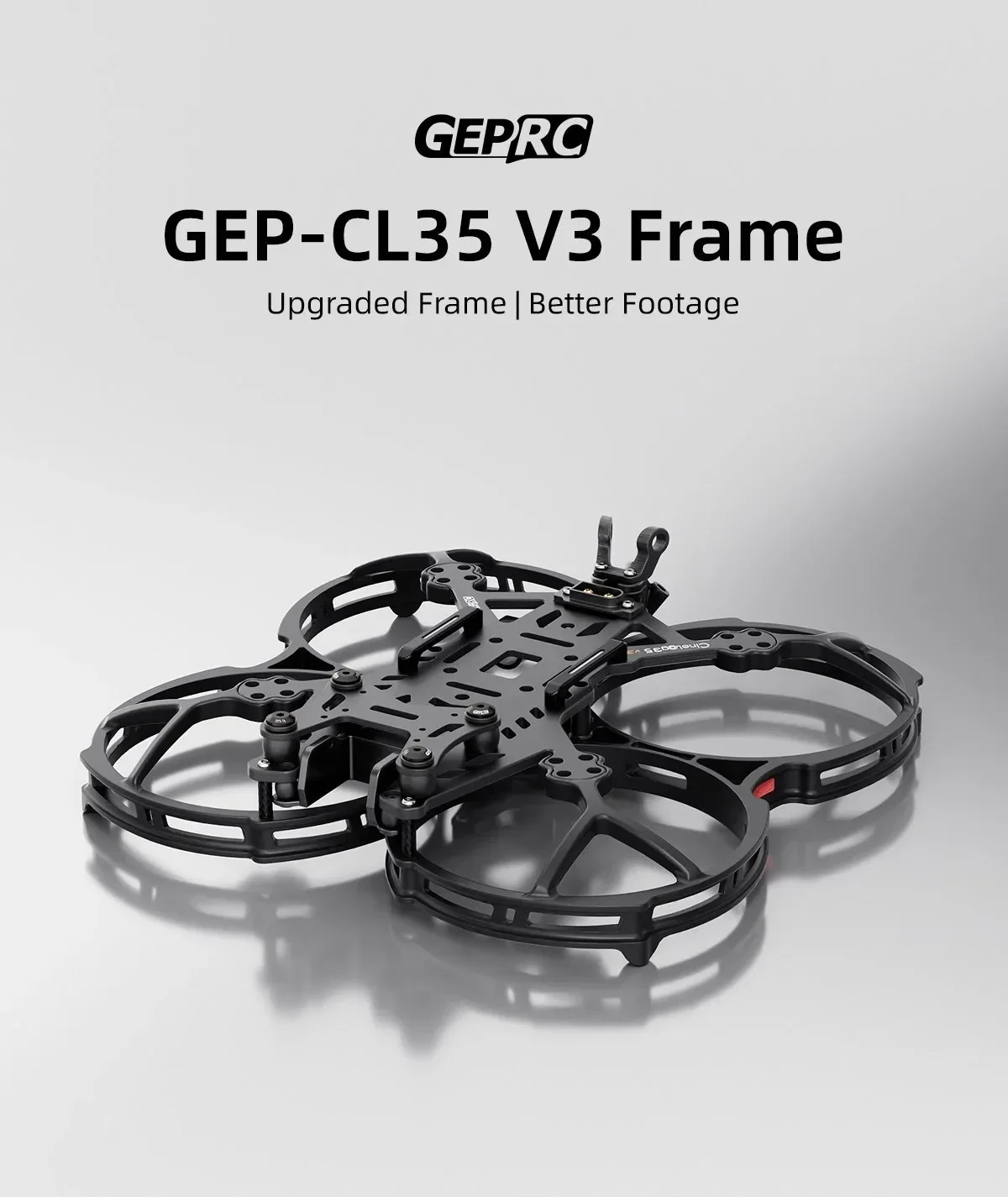 GEP-CL35 V3 Frame Châssis Drone FPV 3.5 pouces Compatible O4 Pro