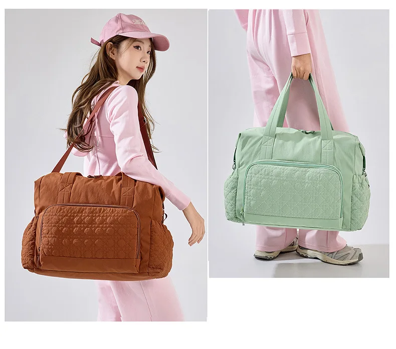 Personalized Large Capacity Mommy Bag For Baby Nappy Essentials_voghion.com