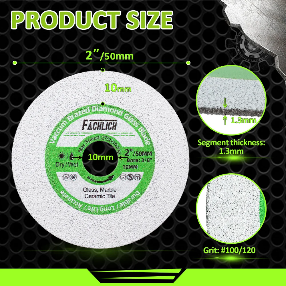FACHLICH Diamond Saw Blade Cutting and Grinding Disc - Multi-Size Options Available