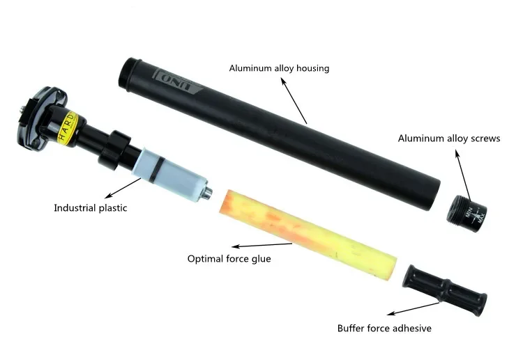 Description Picture 5 of itemUNO MTB Suspension Seatpost  27.2/28.6/30.0/30.4/30.8/30.9/31.6/31.8/33.9MM Mountain Road Bike Shock Absorption Seat post