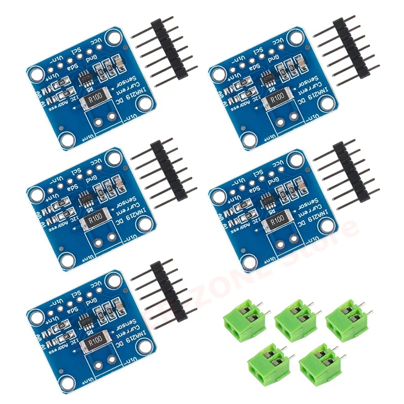 5Pcs CJMCU-219 INA219 I2C อินเทอร์เฟซแบบสองทิศทาง DC Current/Power การ ...