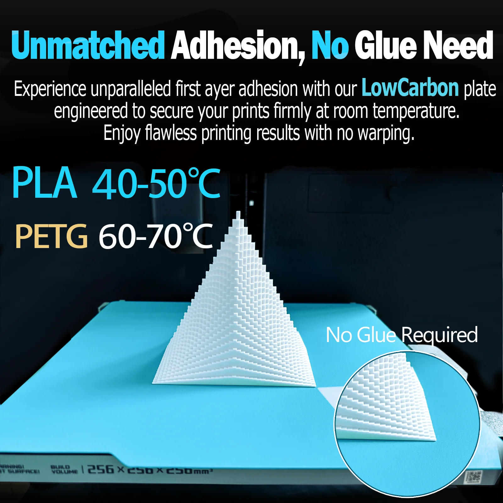 Cold Plate For Bambu Lab Build Plate PLA Bed Cold Plate SuperTack Glacier For Creality Anycubic Elegoo Centauri Carbon Heat Bed Sef8f91796c994105b7cd492a2d141d0cK