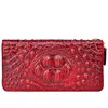 Crocodile Pattern Genuine Leather Woman Wallet Large Real Cow Leatther Purse Luxury Alligator Ladies Clutch Bag 3