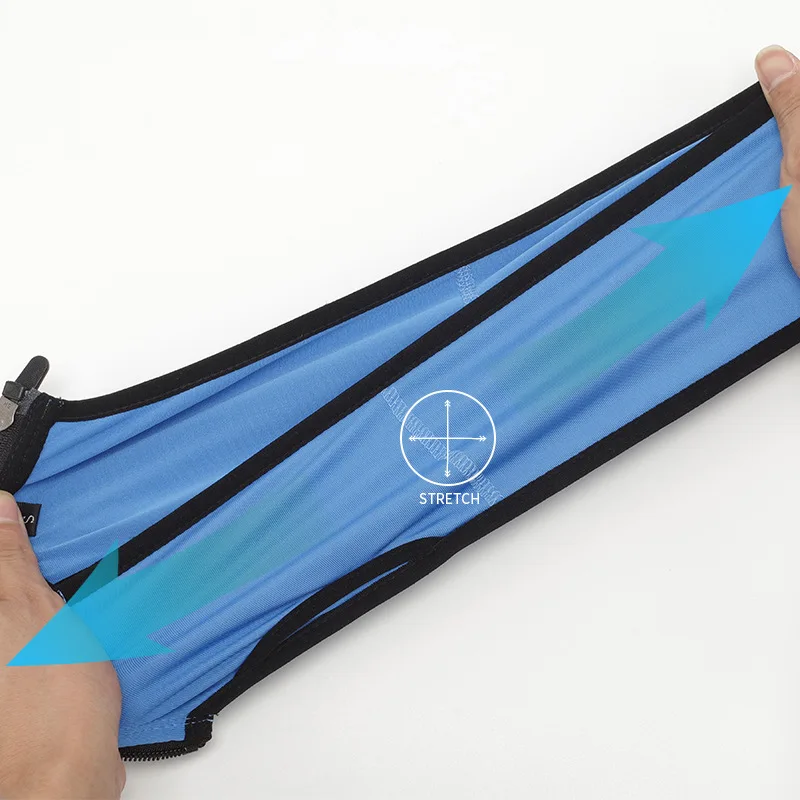 QUESHARK Multi-Use Invisible Elastic Waistband Sport Bag Zipper Pocket Running Gym Yoga Waist Belt Fanny Pack Phone Wallet 3