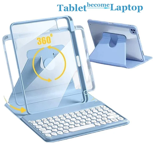 IPad 10.2世代用磁気キーボードケース,第7世代,2021 Pro,11,2020,2018 