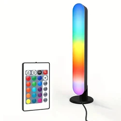 Vibrant Smart LED Strip Lights with Music Sync and Remote Control (1PC)