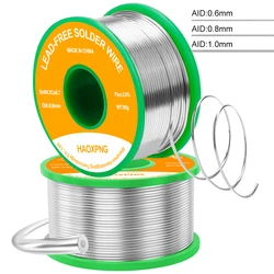 Premium Lead - Free No - Clean High - Purity Solder Wire - Multiple Diameters Available, Melting Point 217°C - 50g - 1PC
