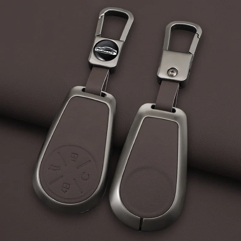 Deluxe Car Key Fob Protector with Keychain Attachment