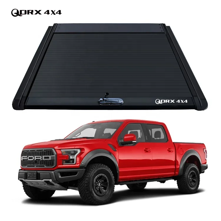 

2022 New Design Waterproof Retractable Tonneau Cover Short Bed For Ford F150