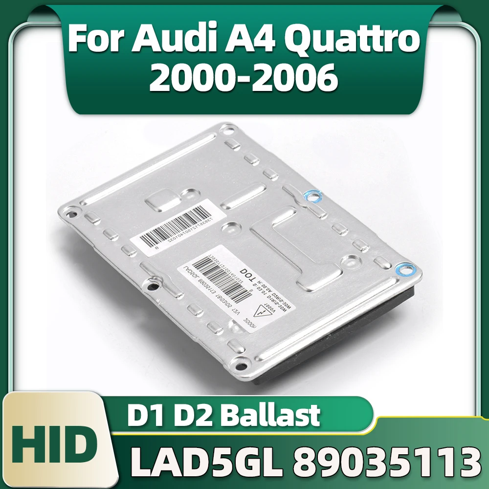 

3D0907391B D1S D2S ксеноновая фара HID Балласт блок управления LAD5GL 89035113 для Audi A4 Quattro 2000 2001 2002 2003 05 2004 2006