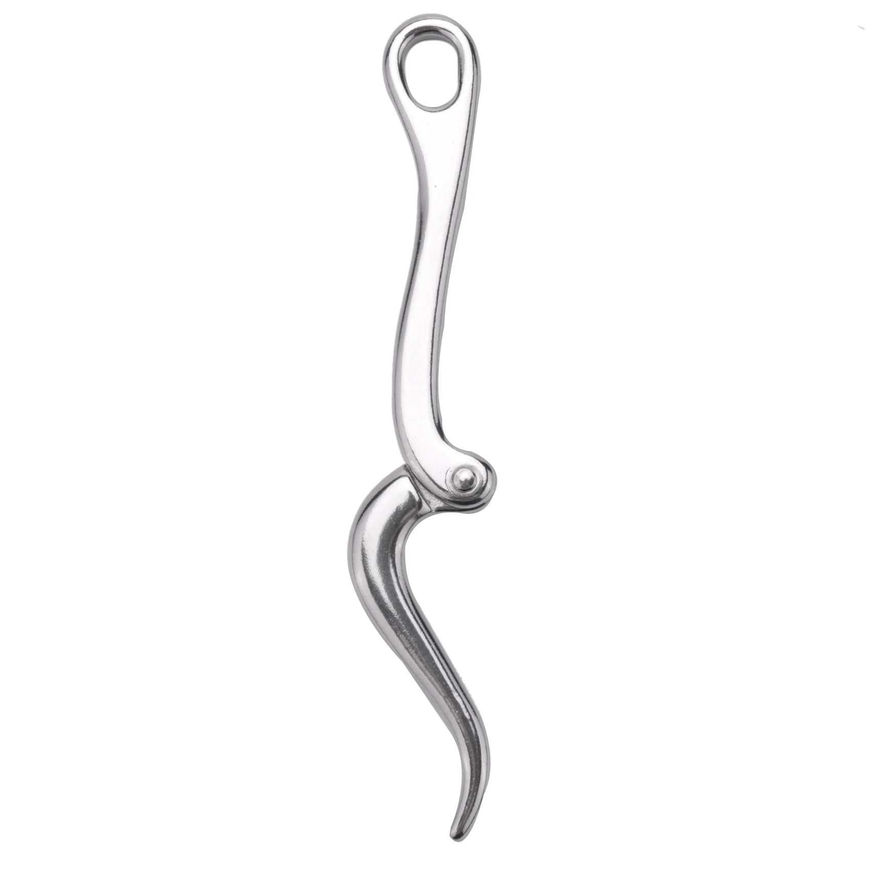100mm Pelican Hook & Eye with Quick Release Link Stainless Steel 316 Marine Boat Hardware