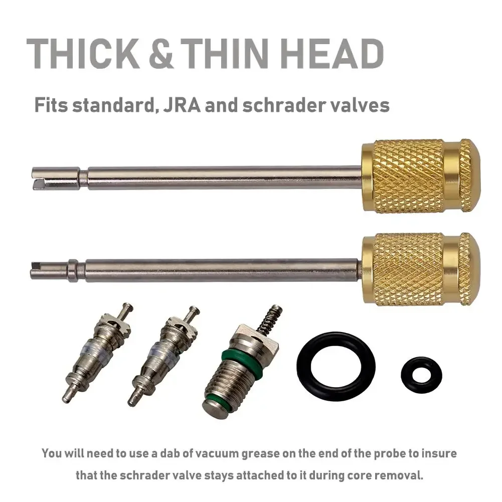 R134A Ventilkern Werkzeug Set - Klimaanlagen Service Set Mit Kernentferner & Ersatzteilen