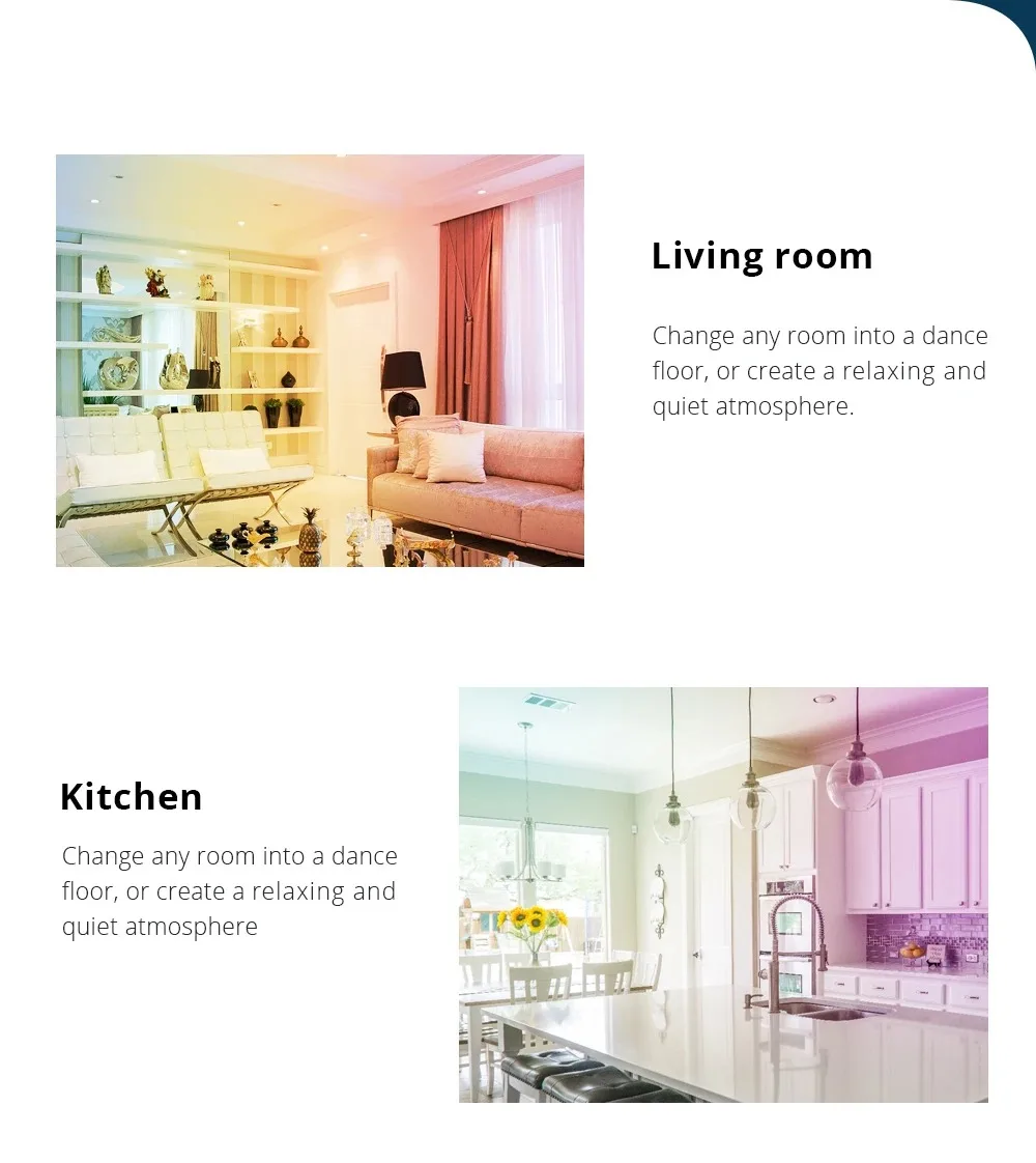 15W LED Downlight Ceiling Light RGBCW Zigbee Smart Dimmer Lamp Work with Tuya Ze