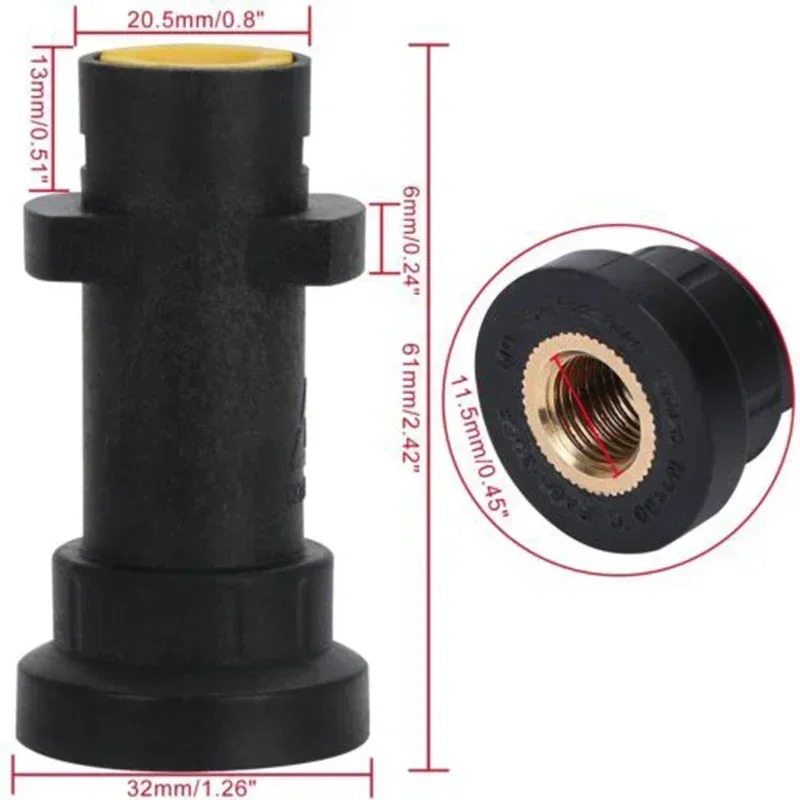Kärcher Adapter Auf 1/4" BSP – Für K-Serie K2-K7, Max. 2000 PSI, Mit Schnellkupplung