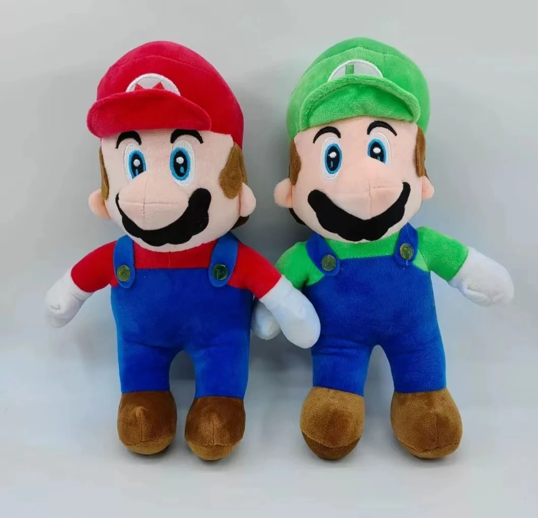 SUPER MARIO - PELUCHE DE LUIGI BUILDER (25 CM)