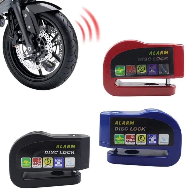 Motorcycle Disc Brake Alarm Lock Set 2