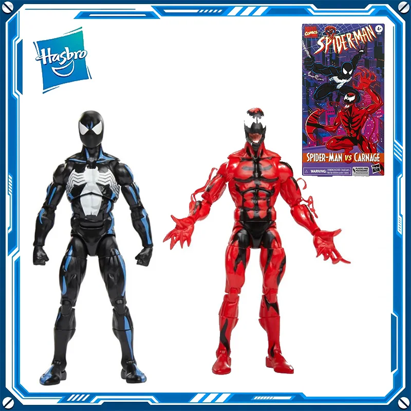 

In Stock Hasbro Marvel Legends Spider-Man CARNAGE 6inch PVC Anime Figure Action Figures Model Toys