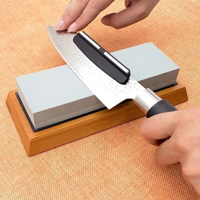 15 Degrees Knife Sharpener Angle Guide  Kitchen Knife Holder Whetstone -  15 Knife - Aliexpress