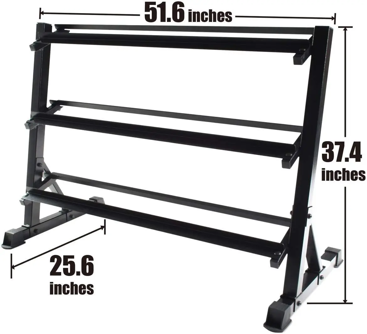 Rubber Hex Dumbbells 5