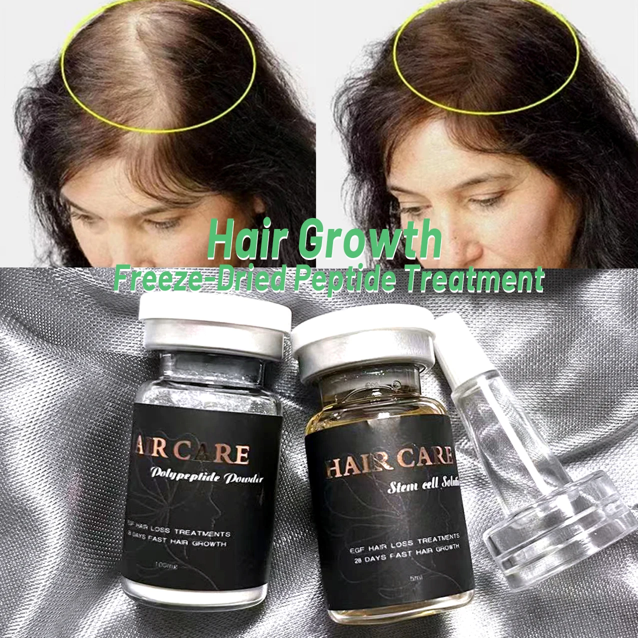 Hair Growth Products GD Growing Hair Serum Spray Anti Loss Treatment Essential Oil Repair Nourish Root For Men Women