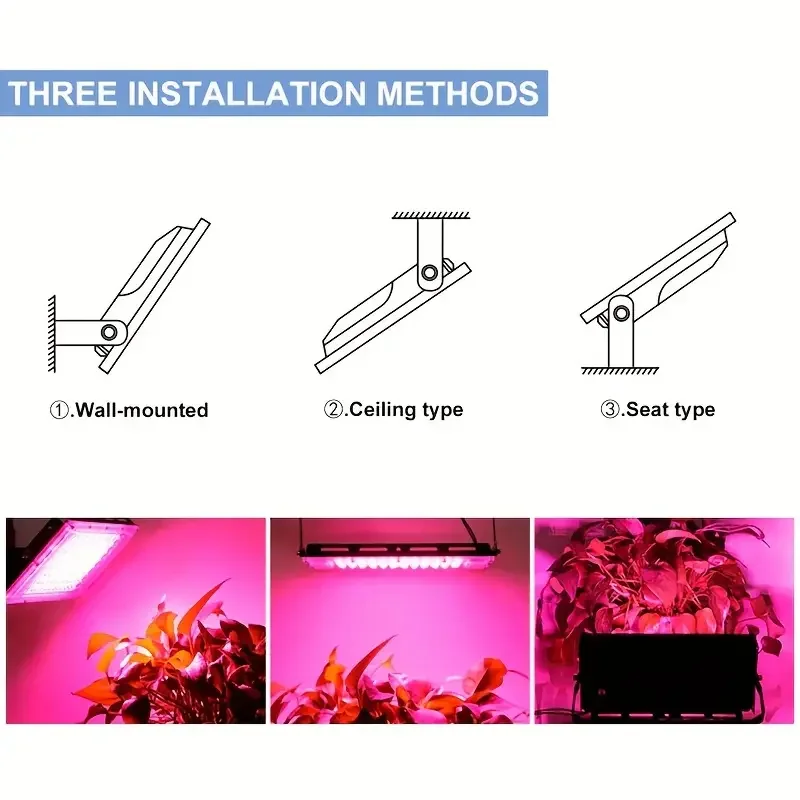 50 /96 LED full spectrum plant growth light, USB powered with switch-ideal for indoor and outdoor use, suitable for greenhouse led grow light,grow light