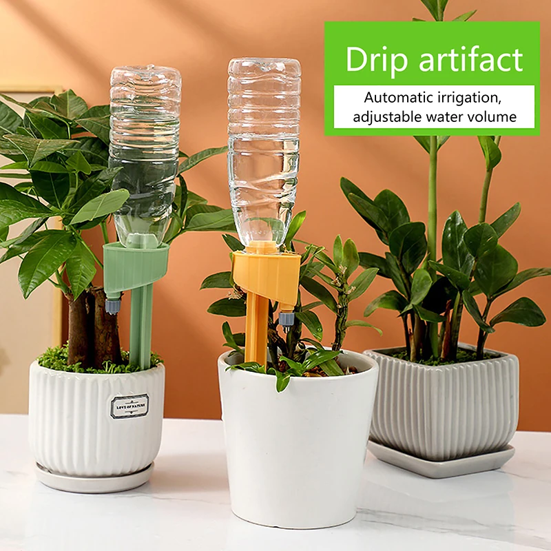 

Self-Watering Spikes Kits Automatic Waterers Drip Irrigation Device Adjustable Control Valve Garden Plant Flower Gadgets