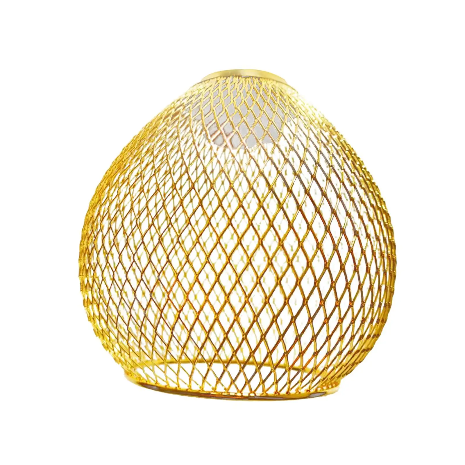 Mesh Pendant Lamp Shade Decoration Hanging Light Shade Pendant Light Cover for Hotel Dining Room Restaurant Living Room Kitchen