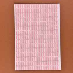 Red Rectangle Warranty Void If Removed Fragile Security Seal Stickers - 1000 Pack (1pack)