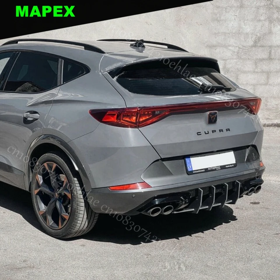 Spoiler Anteriore Cupra Formentor 2020-2024 - Diffusore Carbon Look Accessorio Auto