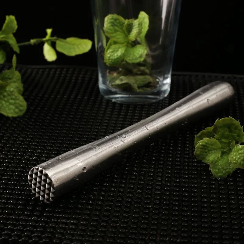 Cocktail Shaker Stick Muddler Drink Pusher Home Brewing & Wine Making Barware Steel Wine Mixing Stick Muddler Drink Stirrers bar tools