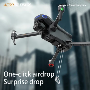 2025AE Edward AE30 GPS drone 8K fotocamera ad alta definizione grande schermo gimbal a tre assi laser per evitare ostacoli aereo airdrop