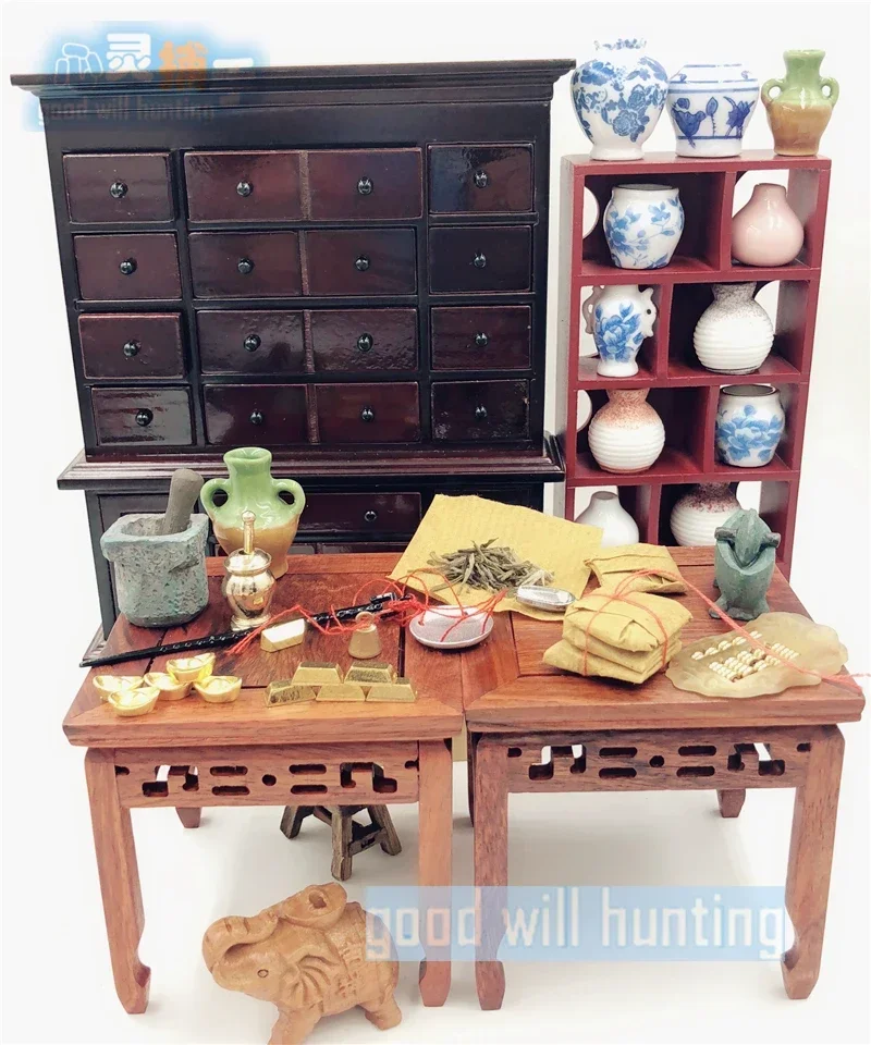 1:12 Puppenhaus Beistelltisch - Miniatur Möbel Für Puppenstube