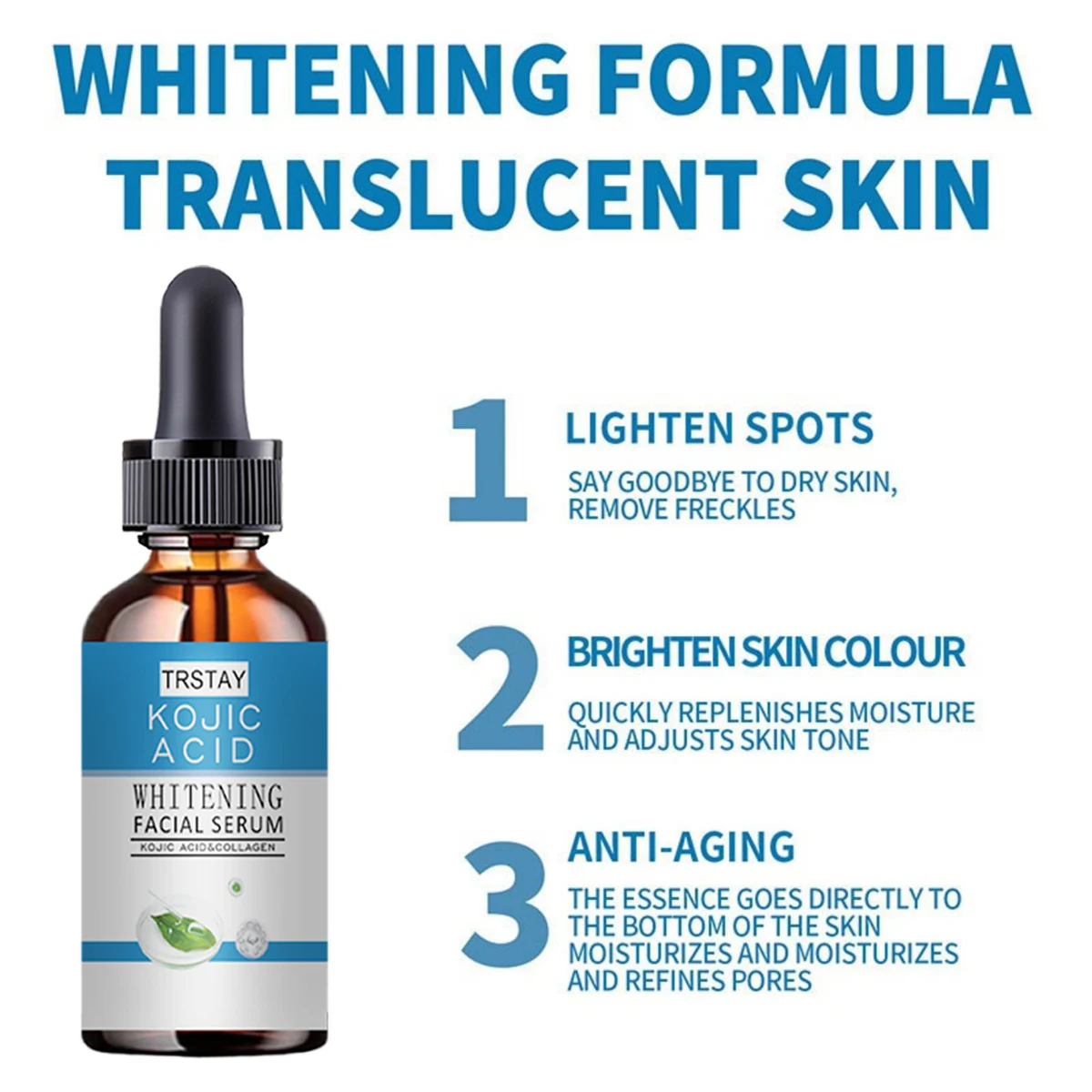 Skin Lightening Serum Strong Shades Dark Skin Anti Age .Extreme Whitening Cream for DARK Skin Face skin care products 3