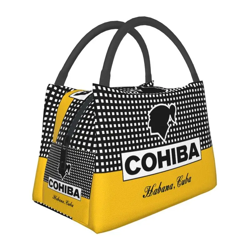 

Герметичные сумки для обеда с изображением сигар Cohiba для кемпинга и путешествий, водонепроницаемый термобокс для обеда для женщин