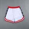 Mens Breathable Basketball Shorts White Printing Mesh Fitness Sports Leisure Workout Sport Pants Outdoor Running Training Shorts 2