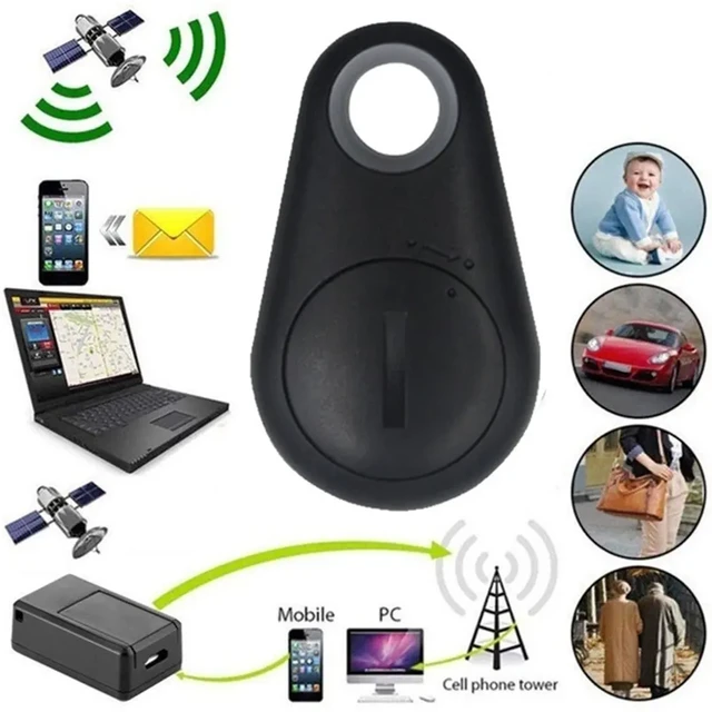 Rastreador GPS con Bluetooth para perro y mascota, dispositivo antipérdida,  etiqueta de alarma, bolsa inalámbrica para niños, localizador de llaves para  billetera - AliExpress