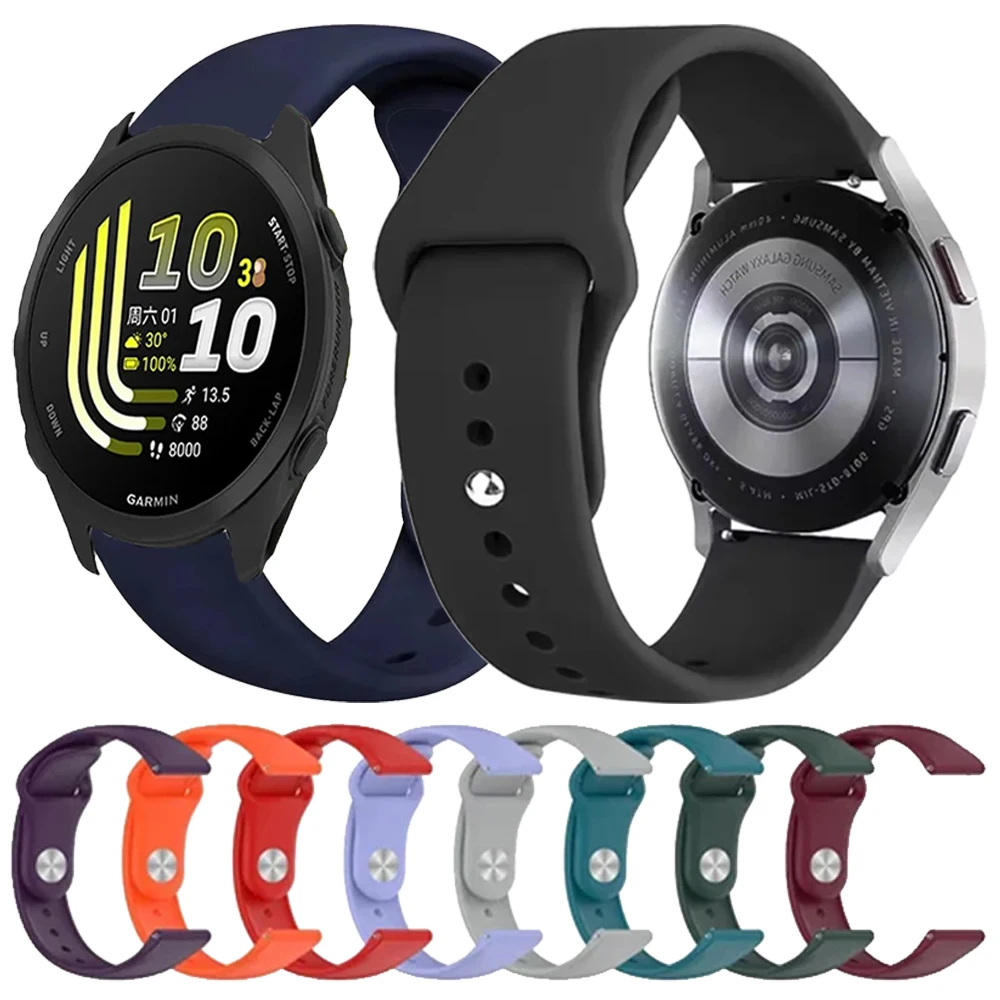 Premium Soft Silicone Replacement Band - Multiple Sizes Available