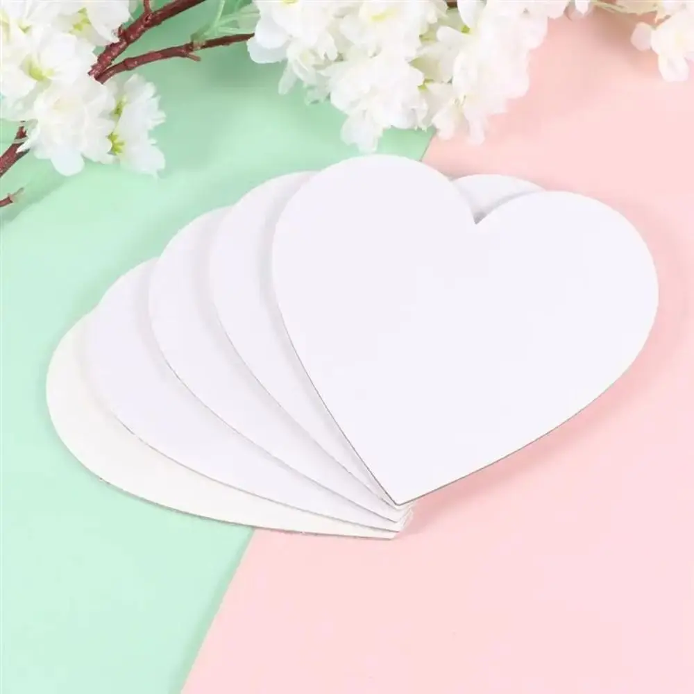 사진 프레임 사랑 하트 모양의 오일 캔버스 코튼 빈 그림 보드 멀티 사이즈 나무 드로잉 보드 오일 페인트