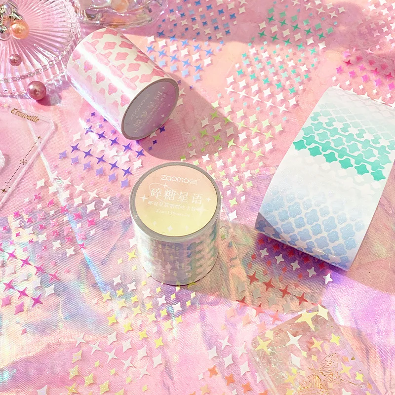 Цветные декоративные ленты Washi
