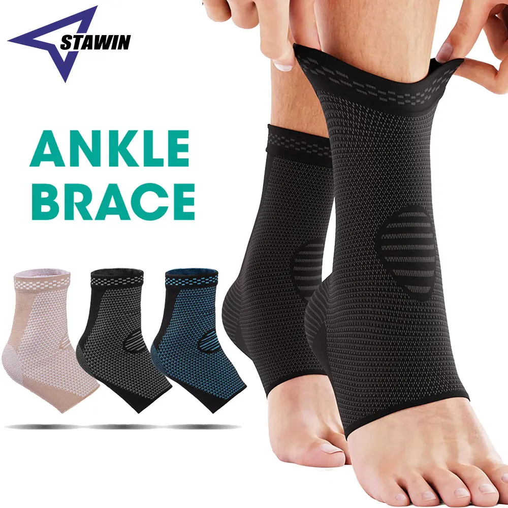 1 Pair Ankle Brace for Women Men, Ankle Support Sleeve Ankle Wrap, Compression Ankle Brace for Sprained Ankle, Plantar Fasciitis